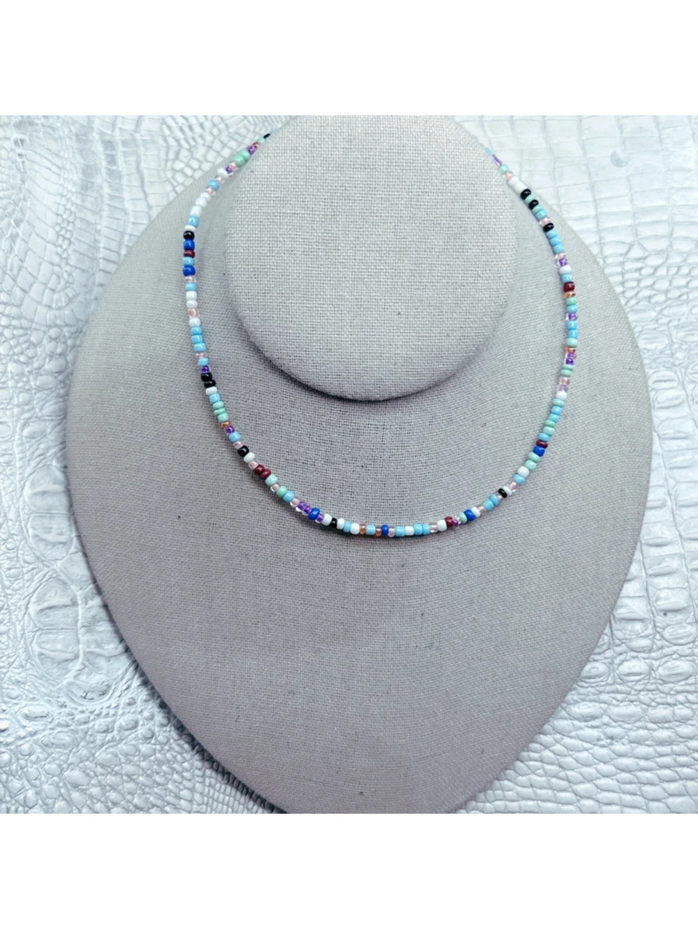 507mc. Seed Bead Y2K Choker